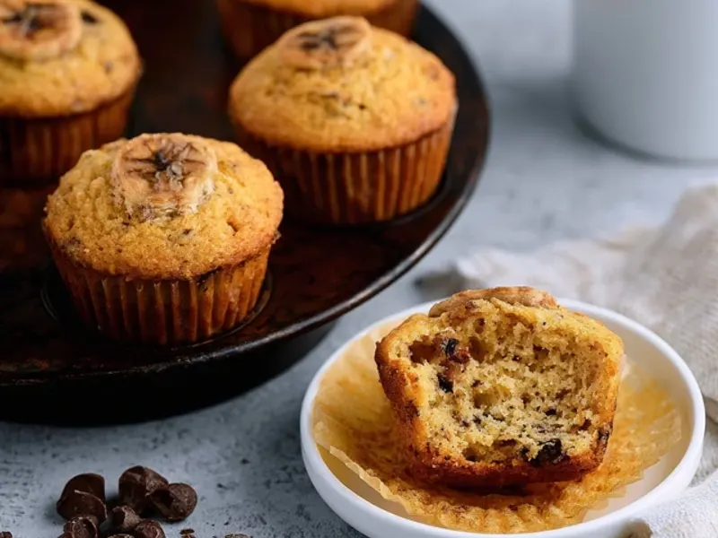 Autism-Friendly Banana Muffins for Camping