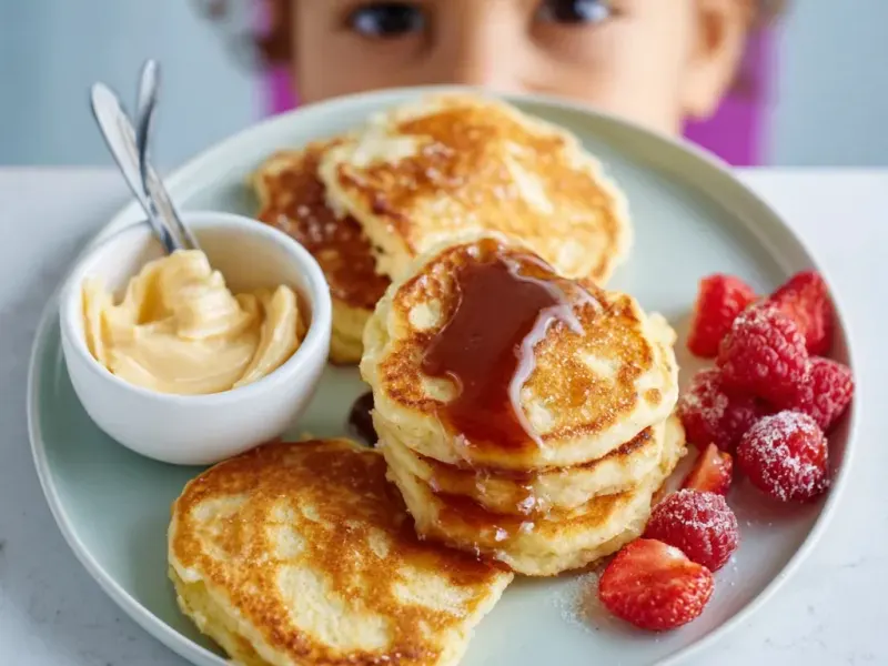 Fluffy Toddler Pancakes (Gluten & Dairy Free)