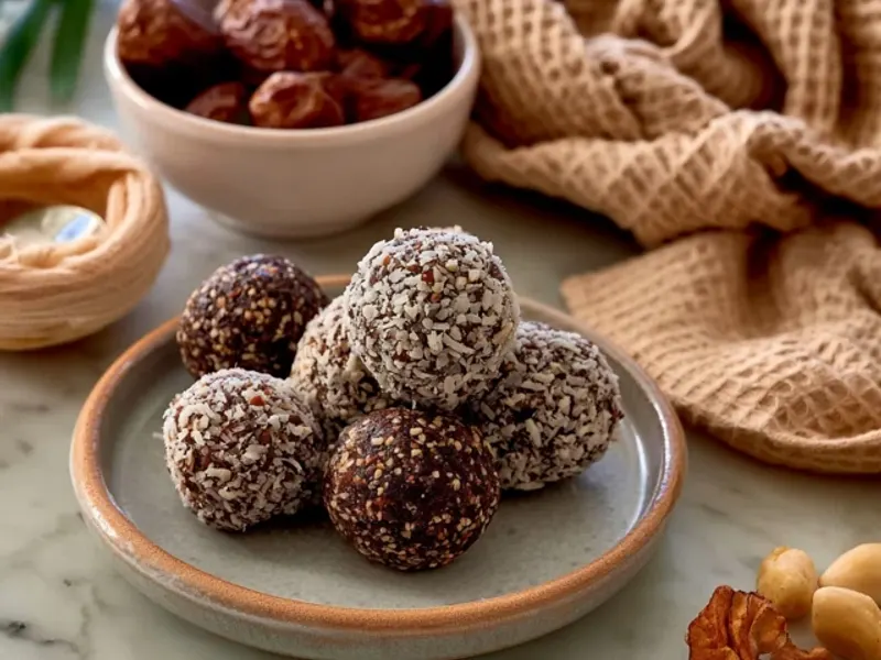 Healthy Kids Energy Balls for Camping