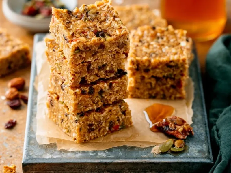 Healthy Kids Granola Bars for Camping