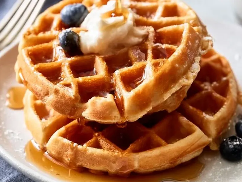 Make-Ahead Waffles for Camping: Mix, Cook, Freeze, Reheat