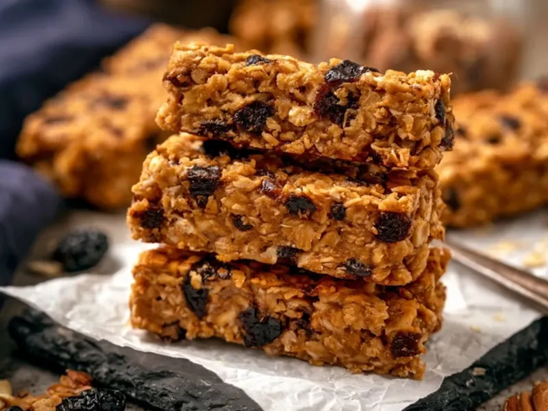 No-Bake Kids Granola Bars for Camping