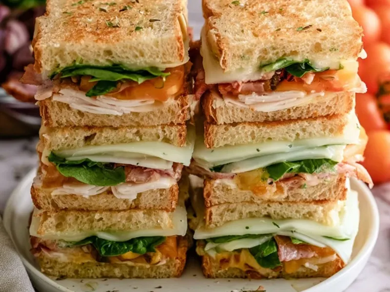 School Lunch Mini Sandwiches for Camping