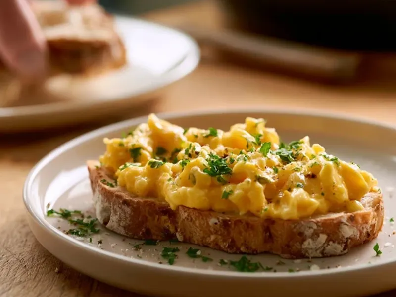 Sensory-Friendly Scrambled Eggs for Camping