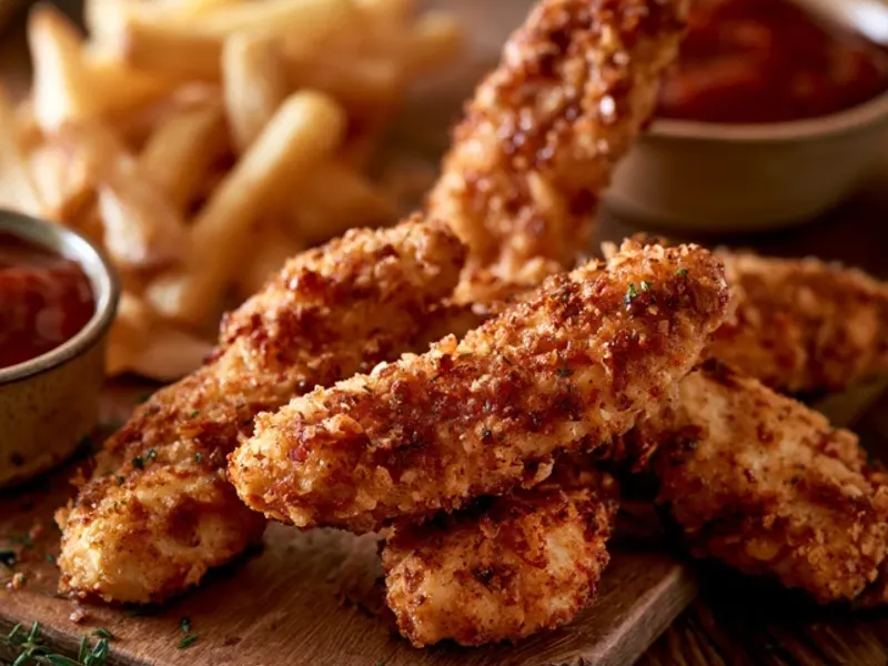 Simple Chicken Tenders for Camping: Crispy, Easy, One-Pan
