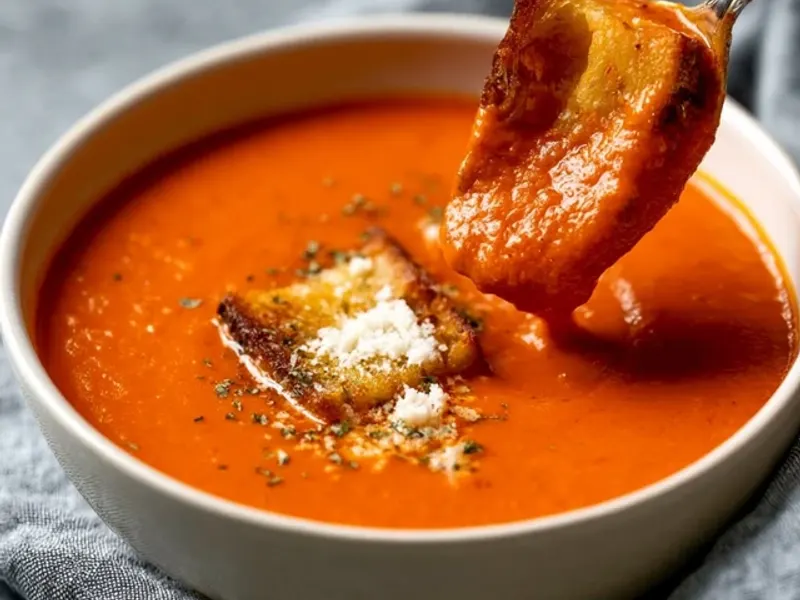 Smooth Tomato Soup: Creamy Comfort at the Campsite