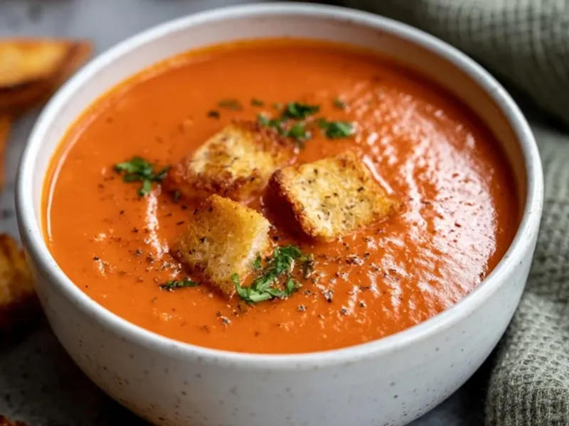 Soft Tomato Soup: A Cozy Camp Stove Recipe